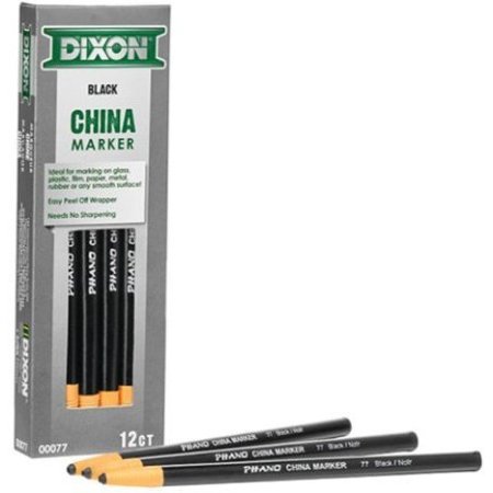 DIXON TICONDEROGA Marker China Black Phano 00077